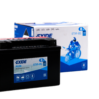 EXIDE BIKE ETX9-BS BATTERA Sigillata AGM MC (Dry)
