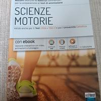 Libro preparazione test ammissione Scienze Motorie