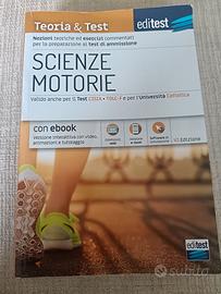 Libro preparazione test ammissione Scienze Motorie