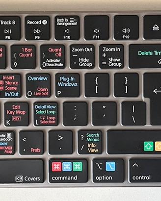Copri tastiera Ableton per Apple Magic Keyboard