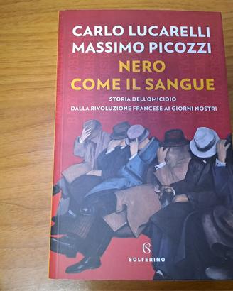 Libro "Nero come il sangue"