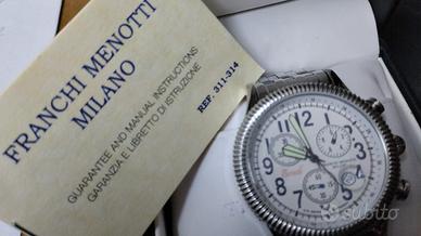 OROLOGIO CRONOGRAFO FRANCHI MENOTTI