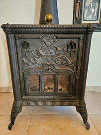 Stufa primi 900 in ghisa a legno