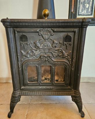 Stufa primi 900 in ghisa a legno