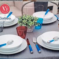 Servizio da tavola 12 pezzi in porcellana Bianca