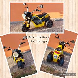 Moto elettrica ducati scrambler peg perego