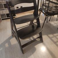 sedia legno ergonomica per bambini 