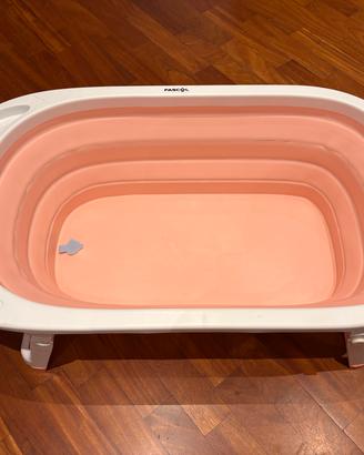 Vaschetta Bagnetto Pieghevole Fascol (Rosa/Bianco)