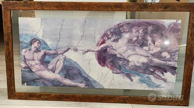 Stampa "La Creazione di Michelangelo"