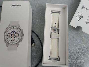 Samsung Galaxy Watch 8 Classic Bianco LTE nuovissm