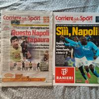 corriere dello sport + poster siii napoli