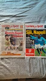 corriere dello sport + poster siii napoli
