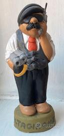 Fischietto in terracotta di Caltagirone