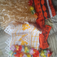 Costume carnevale Vaiana Oceania 10 anni