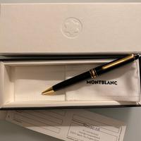 Montblanc Penna a sfera Meisterstück placcata oro