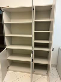 Libreria cassettiera e scrivania