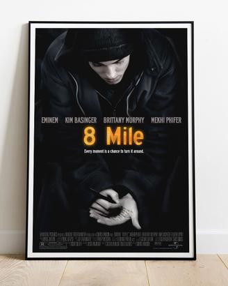 #602 - Poster Locandina Film "Eminem - 8 Mile"