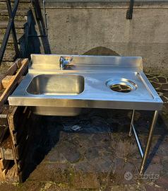 Lavandino professionale INOX