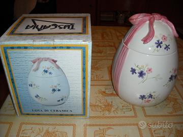 Uova contenitori ceramica "Tuscania"