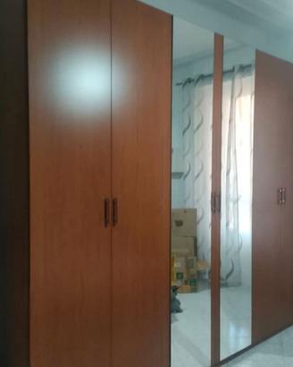 Armadio 6 ante, comò e 2 comodini