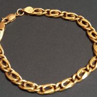 Bracciale in oro giallo massiccio 18 k.