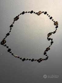 Collana in pietre dure e argento