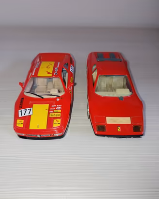 Lotto Modellini Ferrari 348Tb  512 BB Burago 1 24 