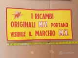 MV Agusta Ricambi Originali insegna cartone epoca