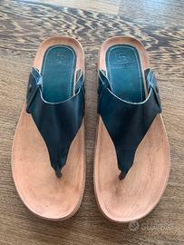 Sandalo vero cuoio uomo - misura 42/43