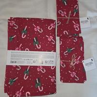 tovaglia con 4 tovaglioli