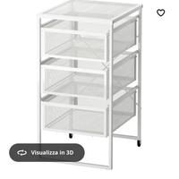 Cassettiera con ruote IKEA “Lennart”