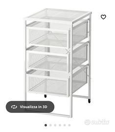 Cassettiera con ruote IKEA “Lennart”
