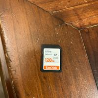 SD SanDisk Ultra 128GB - Nuova testata.