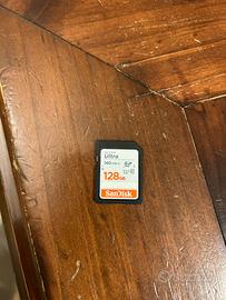 SD SanDisk Ultra 128GB - Nuova testata.