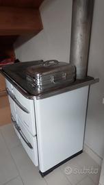 Stufa a legna Marzocchi usata anni 60