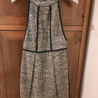 Scamiciato in lanetta e cappotto abbinato