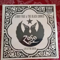 3LP JIMMY PAGE THE BLACK CROWES LIVE AT THE GREEK