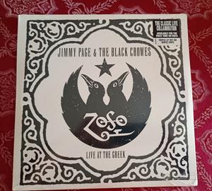 3LP JIMMY PAGE THE BLACK CROWES LIVE AT THE GREEK