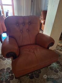 Poltrone in pelle