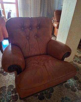 Poltrone in pelle