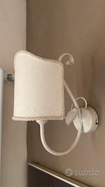 Lampada singola da muro Shabby Chic