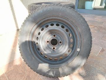 Ruote (cerchi+pneumatici M+S)175/65 R14–Honda Jazz