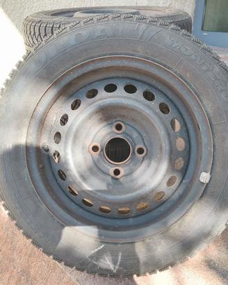 Ruote (cerchi+pneumatici M+S)175/65 R14–Honda Jazz