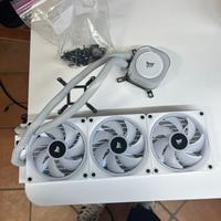 Dissipatore liquido corsair bianco