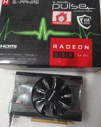 SCHEDA VIDEO Sapphire Pulse Radeon RX 550 2GB