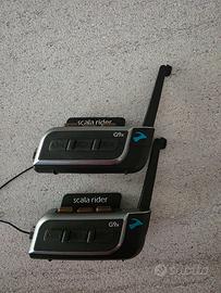 ***RIBASSO***CARDO INTERFONO MOTO SCALA RIDER G9X