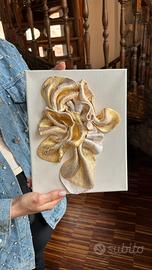 Opera unica tela 3D pezzo da collezione