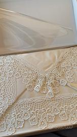 Coppia lenzuola in Macramè