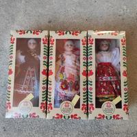 Tris di Bambole  Tipiche Ungheresi -