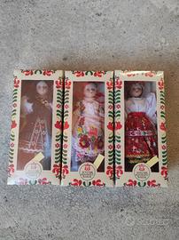 Tris di Bambole  Tipiche Ungheresi -